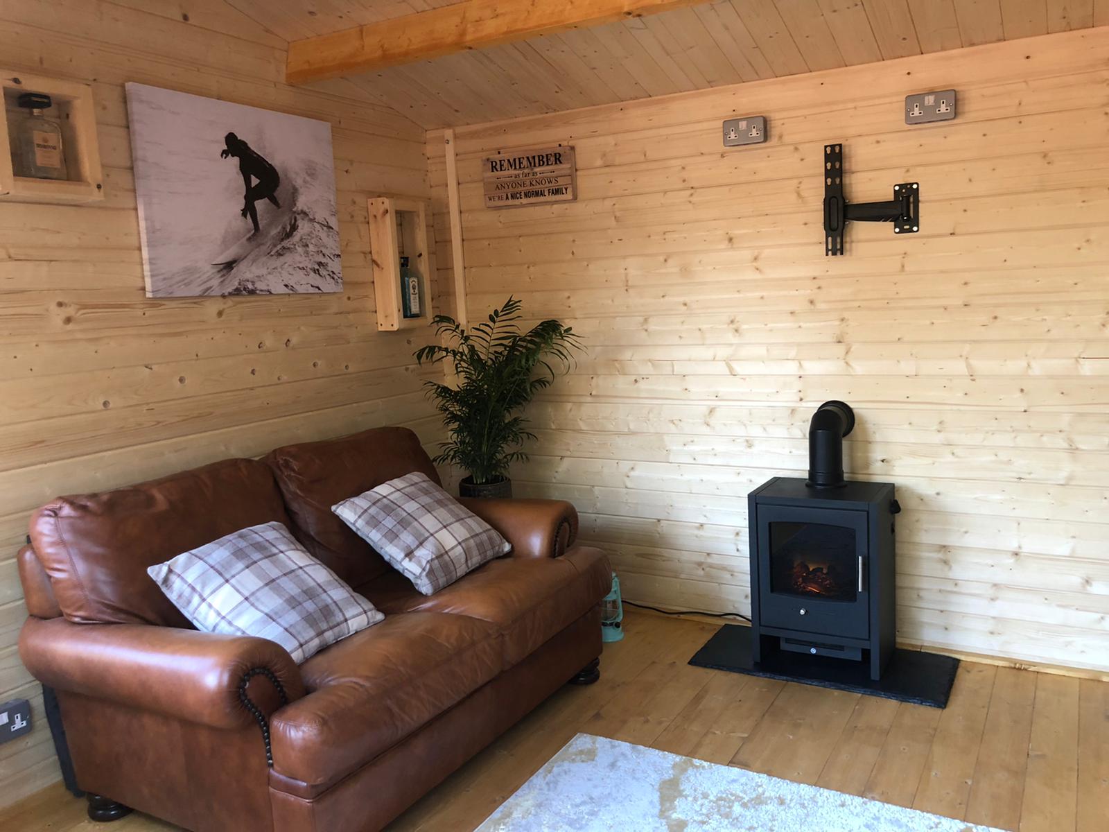 Keeping your log cabin warm all year round