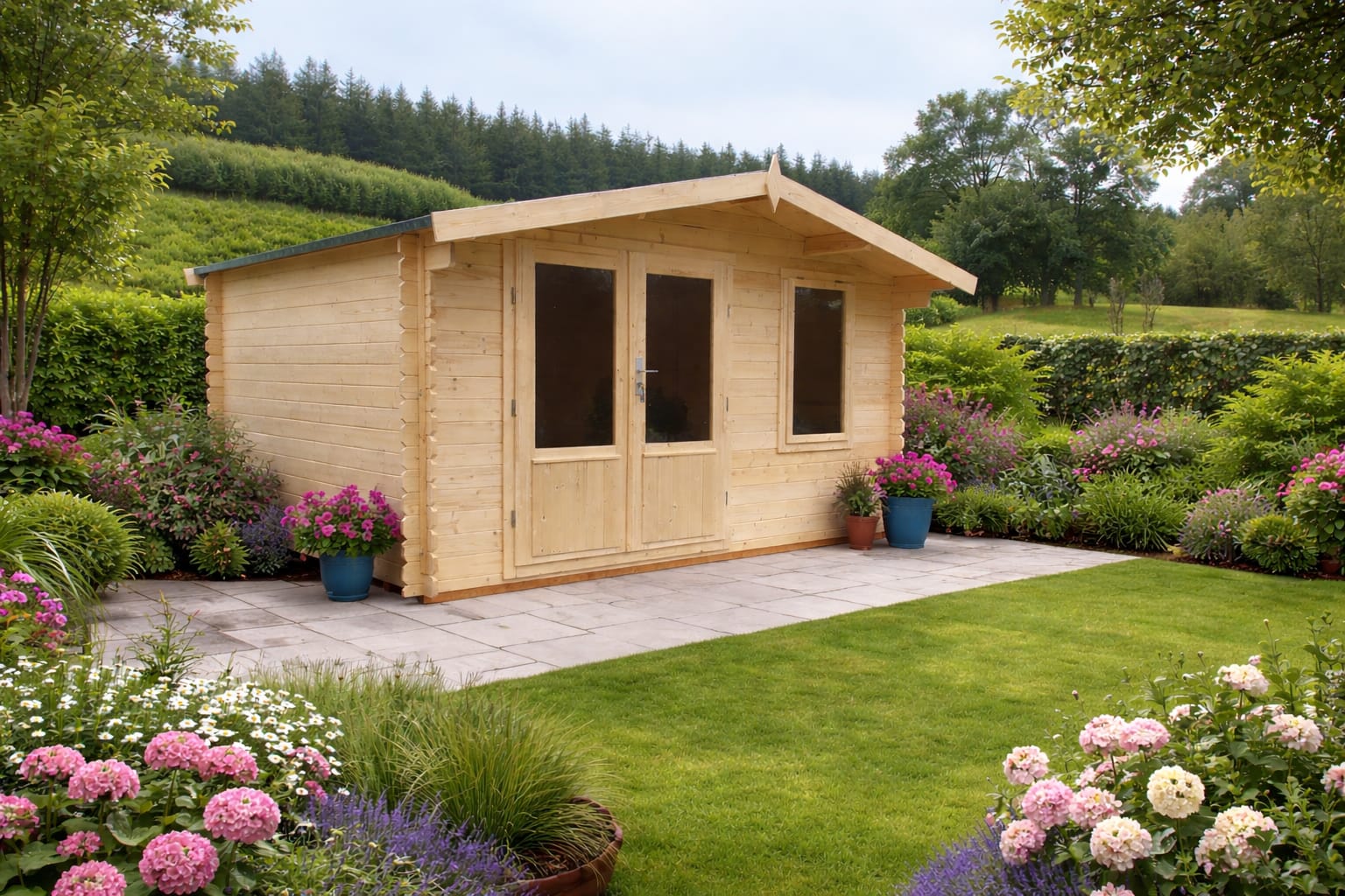Garden Summer House - 28mm - 10ft x 12ft
