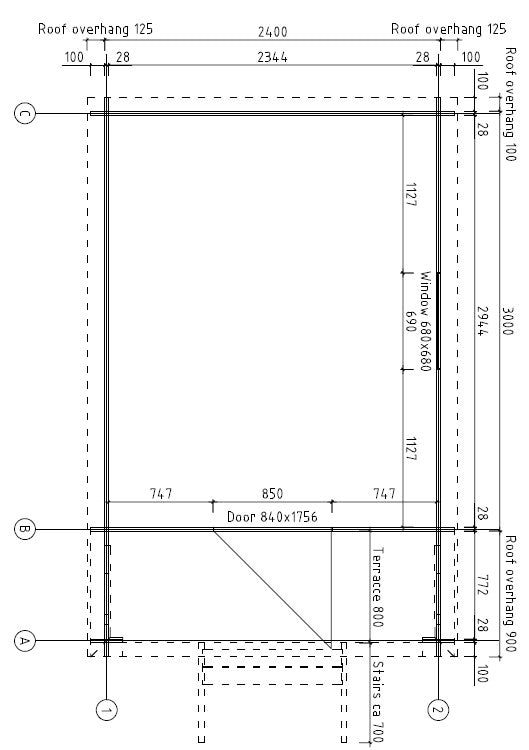 Shepherds Hut - 28mm - 8ft x 12.5ft