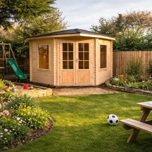 Corner 28mm Summer House 10ft x 10ft