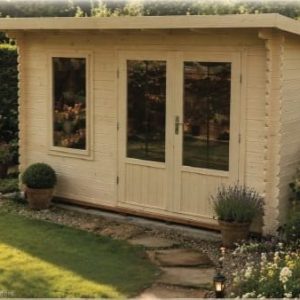 Studio Pent 28mm Summer House 8ft x 12ft