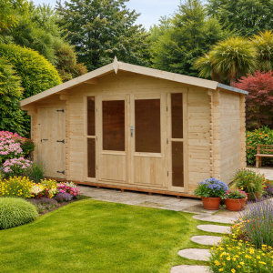 Finlandia Apex Combi Summer House 8ft x 14ft