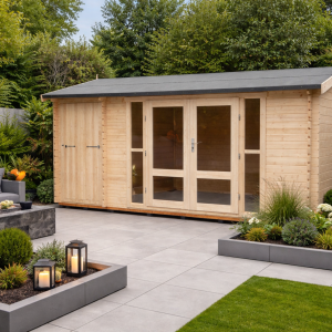 Finlandia Studio Combi Summer House 8ft x 14ft