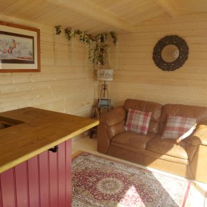 log cabin plans with garage