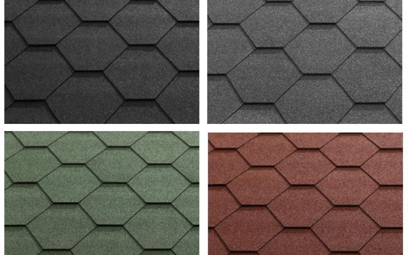 Choosing the Right Roof Covering for Your Log Cabin - Bitumen Hexagonal Roof Shingles